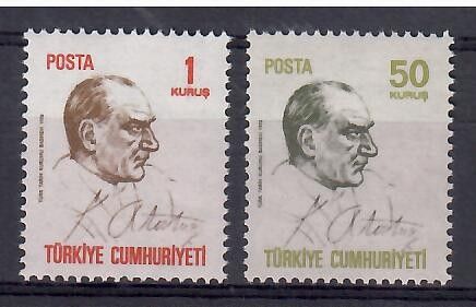 Znaczek Turcja 1970 Mi 2163-2164 Czyste **