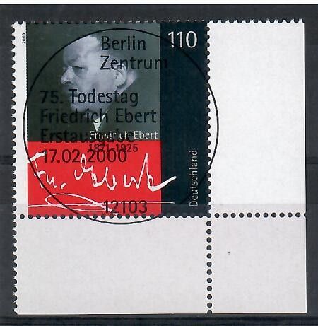 Znaczek Niemcy 2000 Mi 2101 Stemplowane