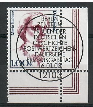 Znaczek Niemcy 2003 Mi 2305 Stemplowane