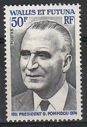 Znaczek Wallis et Futuna 1975 Mi 273 Czyste **