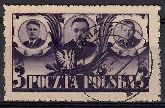 Znaczek Polska 1947 Mi 439 Fi 416a Stemplowane