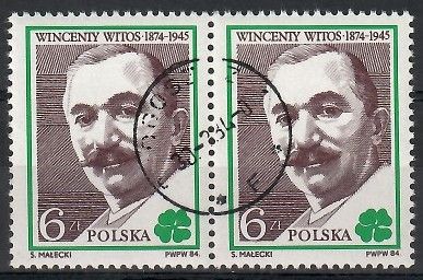 Znaczek Polska 1984 Mi 2905 Fi 2757 Stemplowane