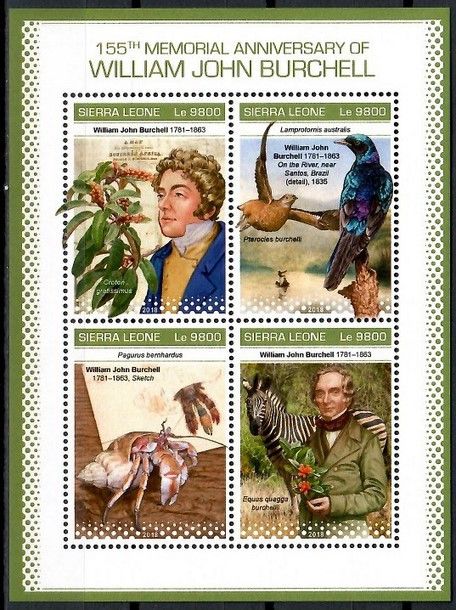 Znaczek Sierra Leone 2018 Mi ark 10330-10333 Czyste **