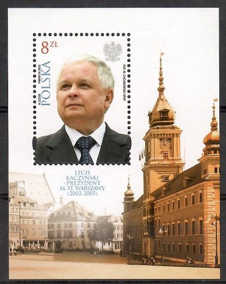 Znaczek Polska 2022 Mi bl 317 Fi bl 367 Czyste **