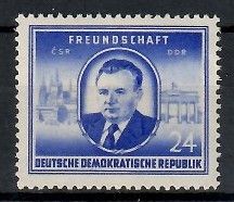 Znaczek NRD / DDR 1952 Mi 302 Czyste **
