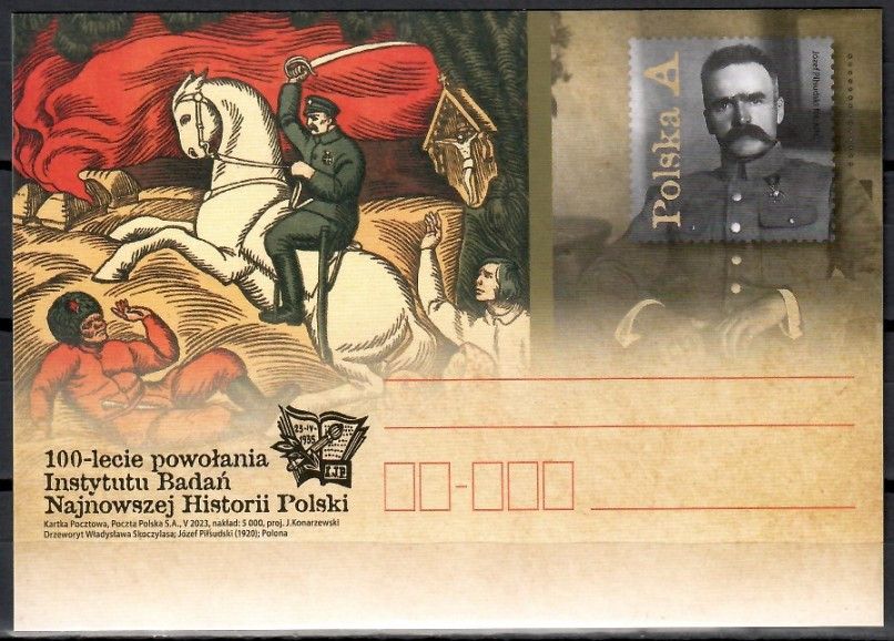Znaczek Polska 2023 Fi Cp 2004 Całostka pocztowa