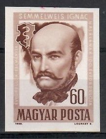 Znaczek Węgry 1965 Mi 2163B Z podlepką *