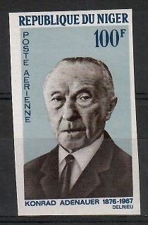Znaczek Niger 1967 Mi 168B Czyste **