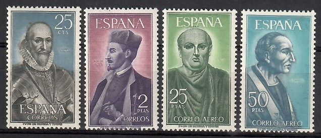 Znaczek Hiszpania 1966 Mi 1593-1596 Czyste **