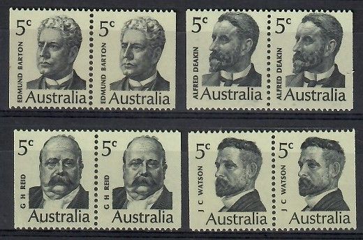 Znaczek Australia 1969 Mi 424-427D Czyste **