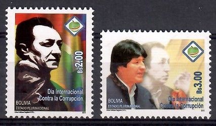 Znaczek Boliwia 2013 Mi 1921-1922 Czyste **