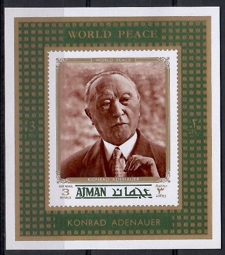 Znaczek Ajman / Adżman 1970 Mi ein 1252B Czyste **