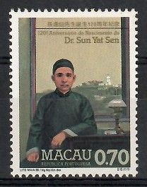 Znaczek Makau 1986 Mi 566 Czyste **