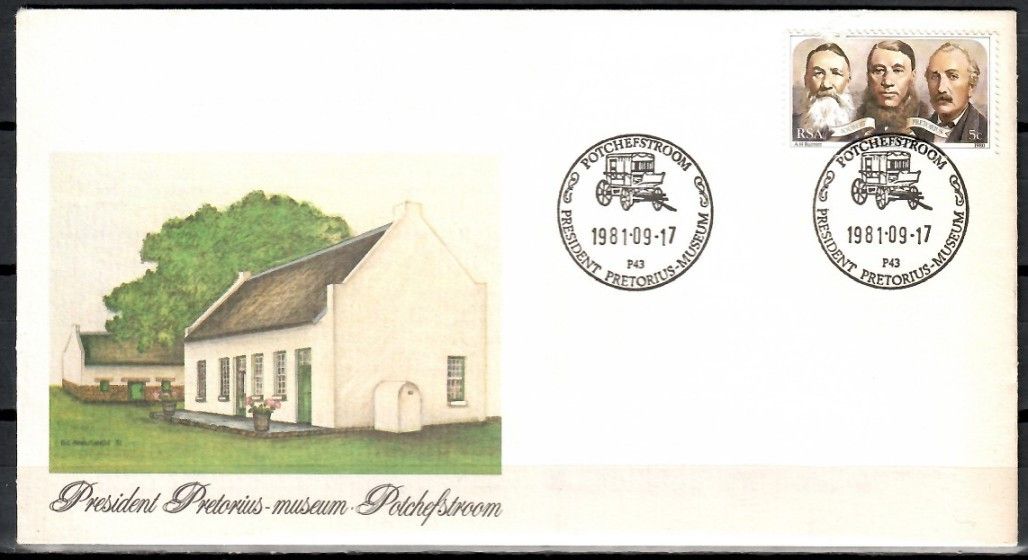 Znaczek Republika Południowej Afryki 1980 Mi 579 FDC