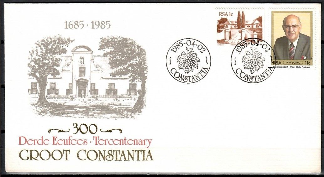 Znaczek Republika Południowej Afryki 1985 Mi 618+659 FDC