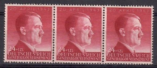 Znaczek Generalne Gubernatorstwo / GG 1943 Mi 102 Czyste **