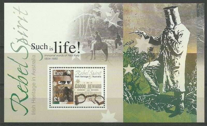 Znaczek Irlandia 2001 Mi bl 39 Czyste **