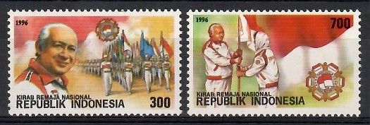 Znaczek Indonezja 1996 Mi 1624-1625 Czyste **