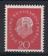Znaczek Berlin, Niemcy 1959 Mi 184v Czyste **