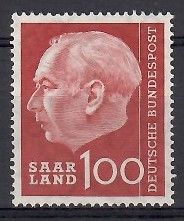 Znaczek Saara 1967 Mi 398 Czyste **