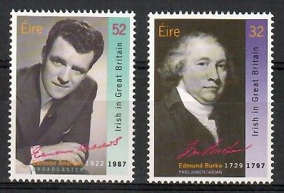 Znaczek Irlandia 1994 Mi 869-870 Czyste **