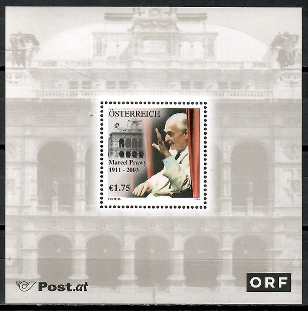 Znaczek Austria 2003 Mi bl 19 Czyste **