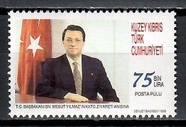 Znaczek Cypr Północny 1998 Mi 477 Czyste **