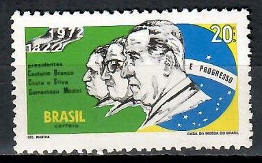 Znaczek Brazylia 1972 Mi 1309 Czyste **