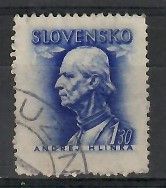 Znaczek Słowacja 1943 Mi 111 Stemplowane