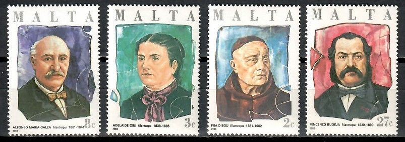 Znaczek Malta 1986 Mi 751-754 Czyste **