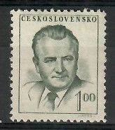 Znaczek Czechosłowacja 1952 Mi 740 Czyste **