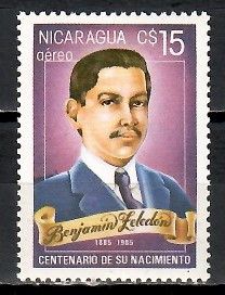 Znaczek Nikaragua 1985 Mi 2611 Czyste **