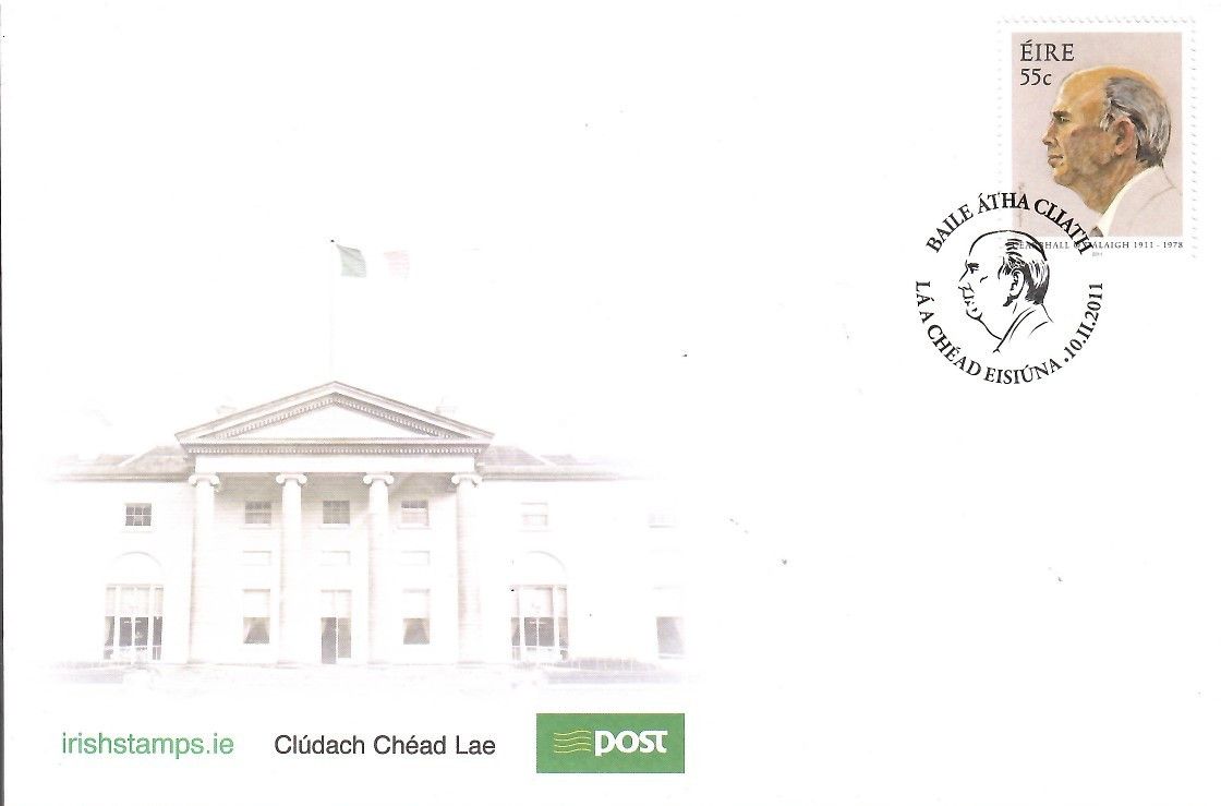 Znaczek Irlandia 2011 Mi 1962 FDC