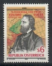 Znaczek Austria 1989 Mi 1951 Czyste **