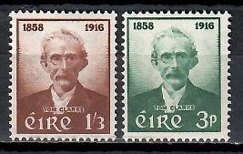Znaczek Irlandia 1958 Mi 136-137 Czyste **