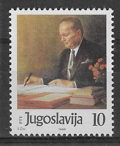 Znaczek Jugosławia 1986 Mi 2170 Czyste **