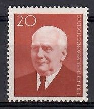 Znaczek NRD / DDR 1959 Mi 673b Czyste **