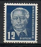 Znaczek NRD / DDR 1950 Mi 251 Z podlepką *