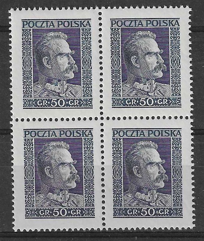 Znaczek Polska 1937 Mi 322 Fi 301 Czyste **