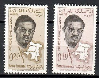 Znaczek Maroko 1962 Mi 478-479 Czyste **