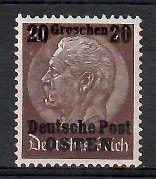 Znaczek Generalne Gubernatorstwo / GG 1939 Mi 5 Fi 5 Czyste **
