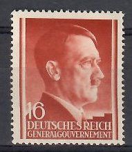 Znaczek Generalne Gubernatorstwo / GG 1941 Mi 76 Fi 76 Czyste **