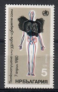 Znaczek Bułgaria 1980 Mi 2876 Czyste **