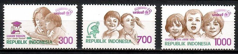 Znaczek Indonezja 1996 Mi 1638-1640 Czyste **