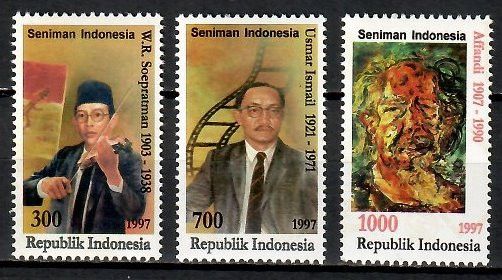 Znaczek Indonezja 1997 Mi 1691-1693 Czyste **