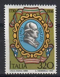 Znaczek Włochy 1980 Mi 1732 Czyste **