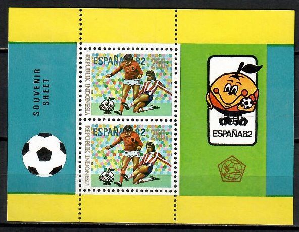 Znaczek Indonezja 1982 Mi bl 44 Czyste **