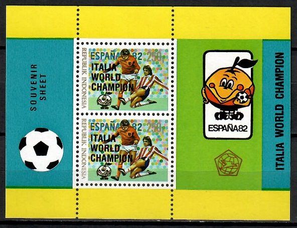 Indonezja 1982 Mi bl 46b Czyste **