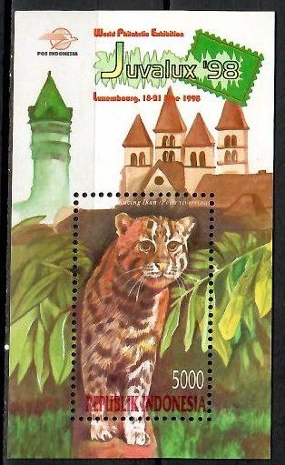 Znaczek Indonezja 1998 Mi bl 129 Czyste **