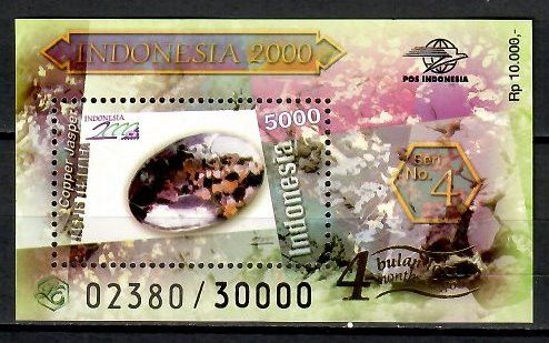 Znaczek Indonezja 2000 Mi bl 158 Czyste **